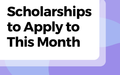 5 Scholarships to Apply to This Month